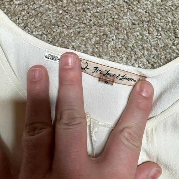 Eva Midi Dress in White FOR LOVE & LEMONS - Picture 3 of 4